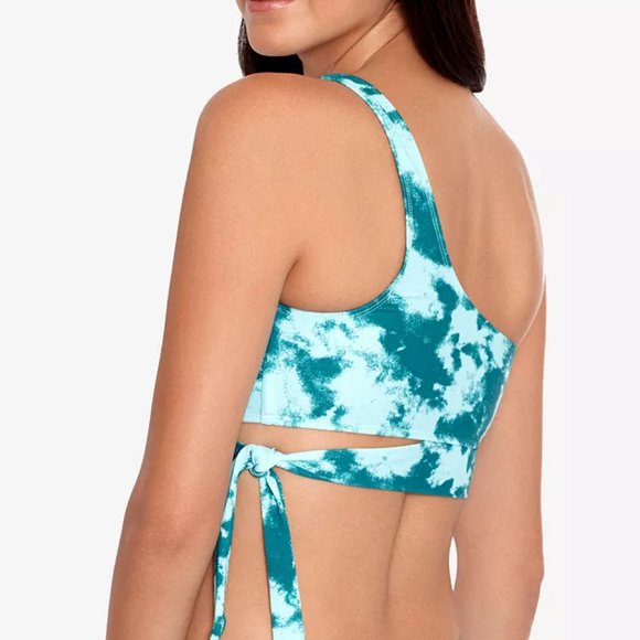 Salt + Cove Sea Foam One-Shoulder Bikini Top - Picture 4 of 4